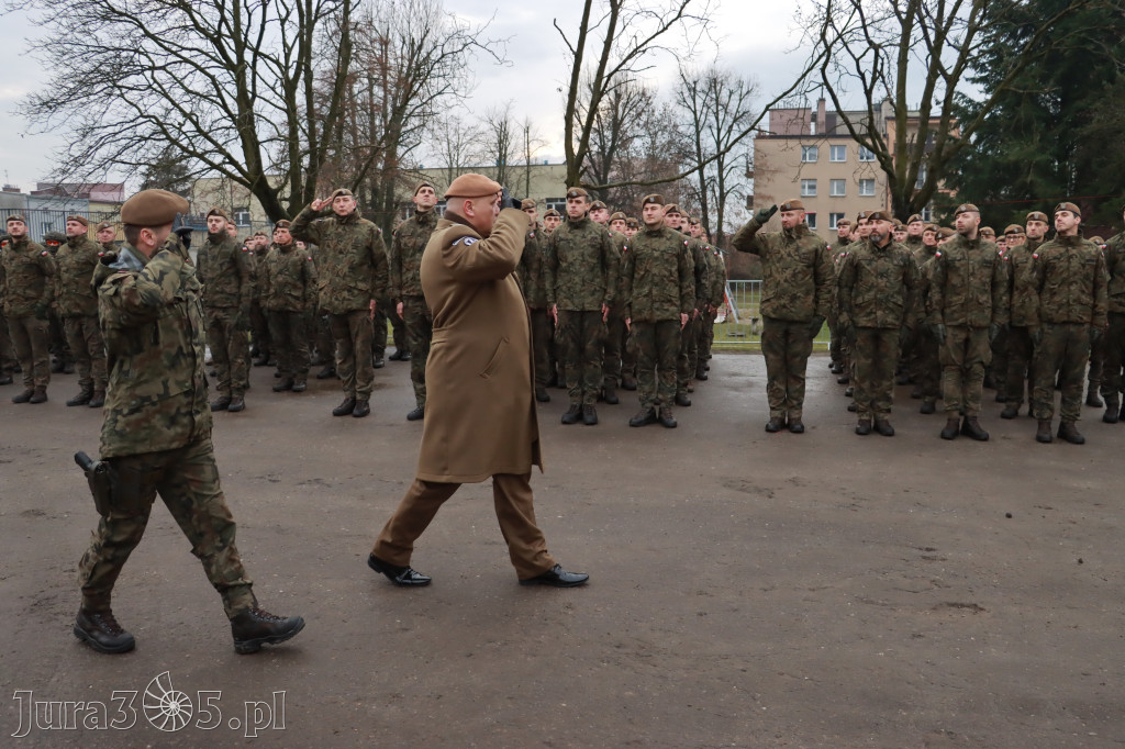 Fotorelacja: Uroczysta przysięga wojskowa 13. Śląskiej Brygady Obrony Terytorialnej w Myszkowie