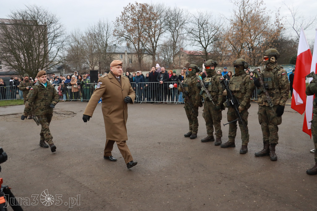 Fotorelacja: Uroczysta przysięga wojskowa 13. Śląskiej Brygady Obrony Terytorialnej w Myszkowie