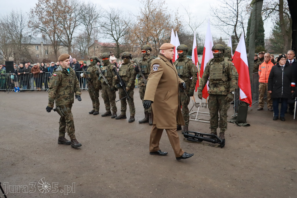 Fotorelacja: Uroczysta przysięga wojskowa 13. Śląskiej Brygady Obrony Terytorialnej w Myszkowie