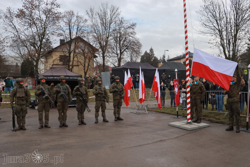Fotorelacja: Uroczysta przysięga wojskowa 13. Śląskiej Brygady Obrony Terytorialnej w Myszkowie