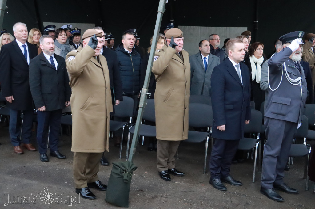 Fotorelacja: Uroczysta przysięga wojskowa 13. Śląskiej Brygady Obrony Terytorialnej w Myszkowie