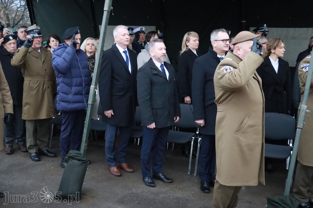Fotorelacja: Uroczysta przysięga wojskowa 13. Śląskiej Brygady Obrony Terytorialnej w Myszkowie