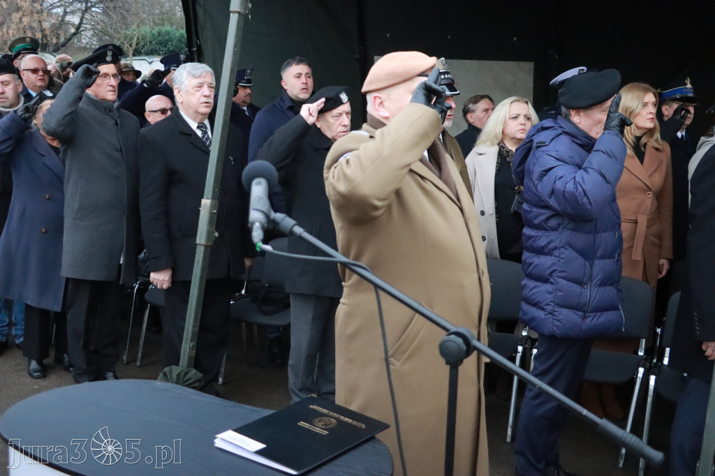 Fotorelacja: Uroczysta przysięga wojskowa 13. Śląskiej Brygady Obrony Terytorialnej w Myszkowie