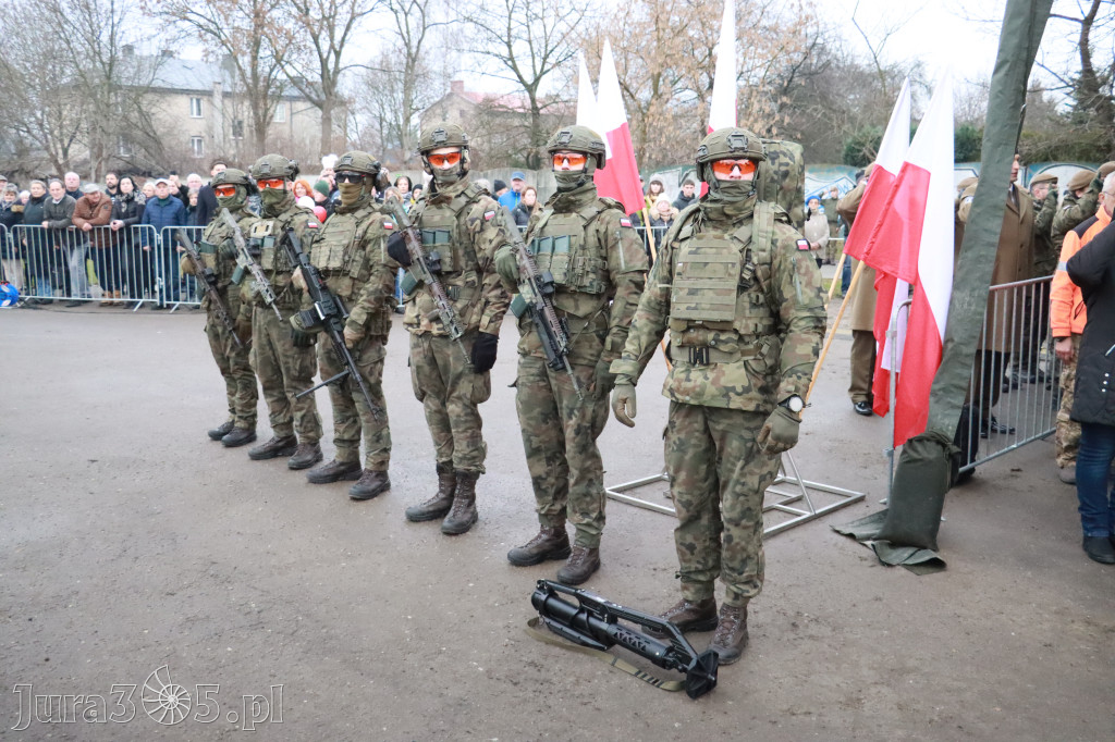 Fotorelacja: Uroczysta przysięga wojskowa 13. Śląskiej Brygady Obrony Terytorialnej w Myszkowie