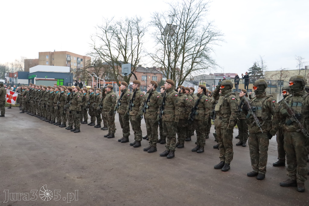 Fotorelacja: Uroczysta przysięga wojskowa 13. Śląskiej Brygady Obrony Terytorialnej w Myszkowie
