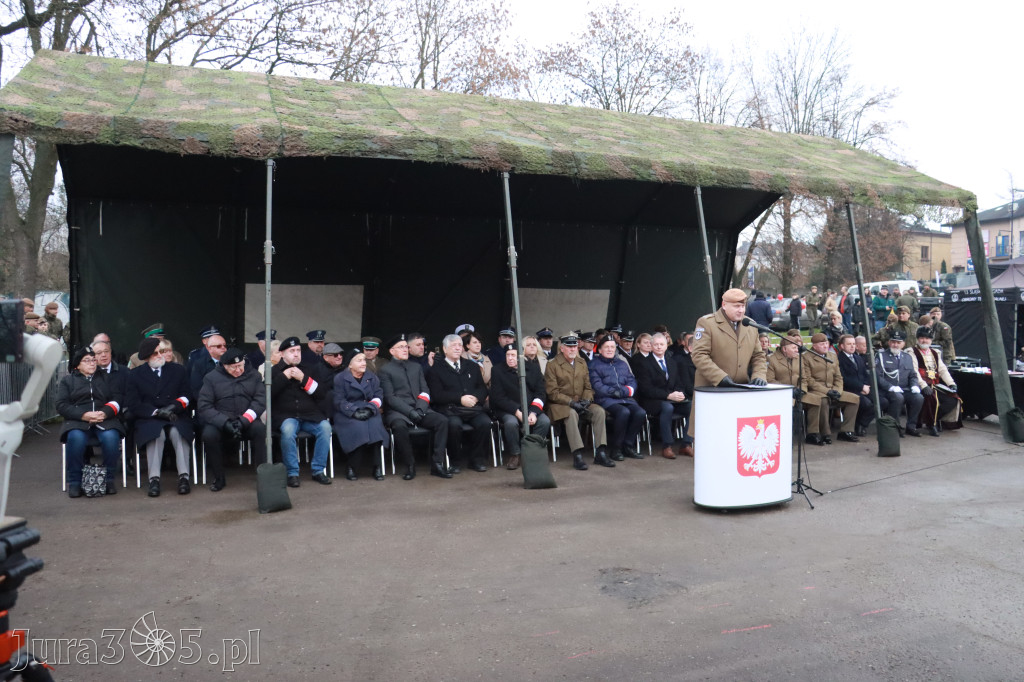 Fotorelacja: Uroczysta przysięga wojskowa 13. Śląskiej Brygady Obrony Terytorialnej w Myszkowie