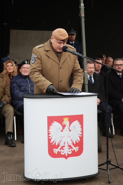 Fotorelacja: Uroczysta przysięga wojskowa 13. Śląskiej Brygady Obrony Terytorialnej w Myszkowie
