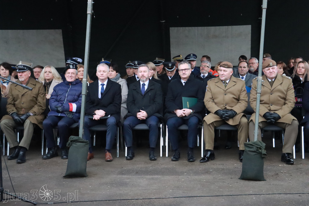Fotorelacja: Uroczysta przysięga wojskowa 13. Śląskiej Brygady Obrony Terytorialnej w Myszkowie