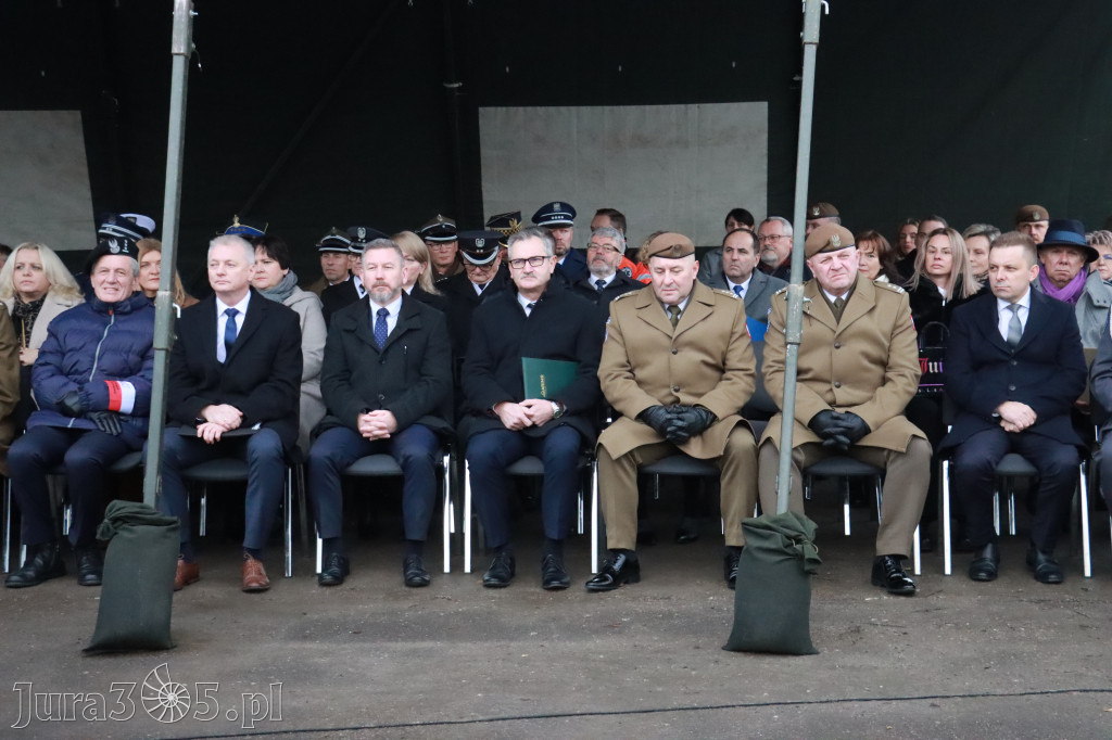 Fotorelacja: Uroczysta przysięga wojskowa 13. Śląskiej Brygady Obrony Terytorialnej w Myszkowie