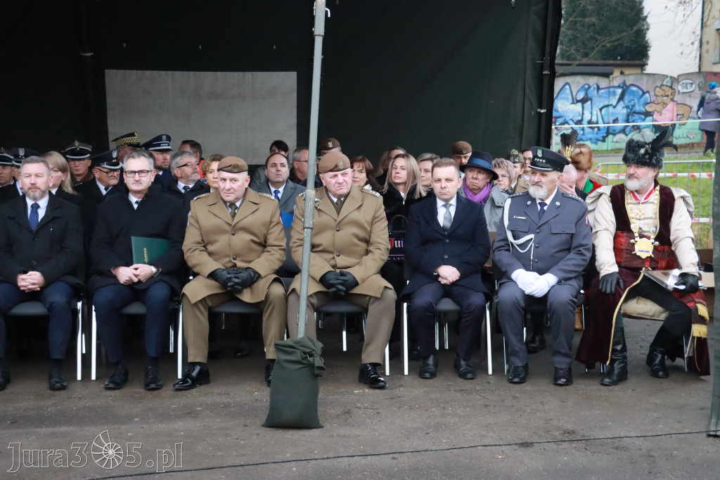 Fotorelacja: Uroczysta przysięga wojskowa 13. Śląskiej Brygady Obrony Terytorialnej w Myszkowie