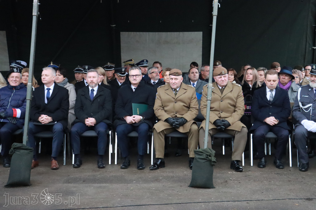 Fotorelacja: Uroczysta przysięga wojskowa 13. Śląskiej Brygady Obrony Terytorialnej w Myszkowie