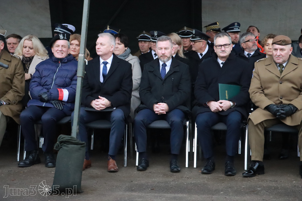 Fotorelacja: Uroczysta przysięga wojskowa 13. Śląskiej Brygady Obrony Terytorialnej w Myszkowie