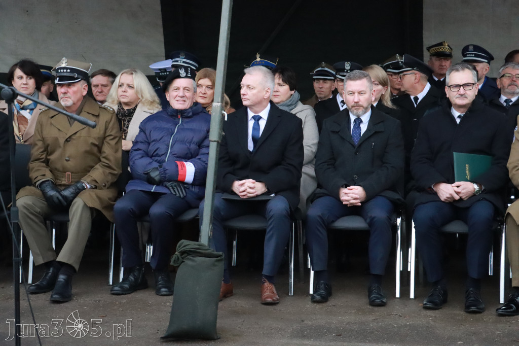 Fotorelacja: Uroczysta przysięga wojskowa 13. Śląskiej Brygady Obrony Terytorialnej w Myszkowie