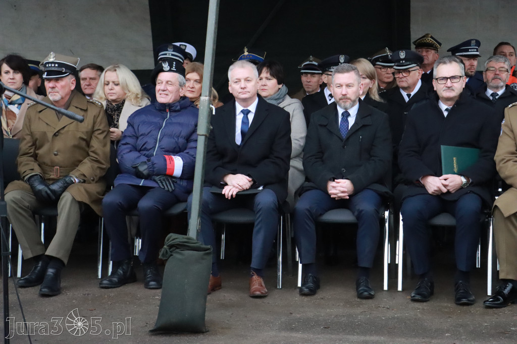 Fotorelacja: Uroczysta przysięga wojskowa 13. Śląskiej Brygady Obrony Terytorialnej w Myszkowie