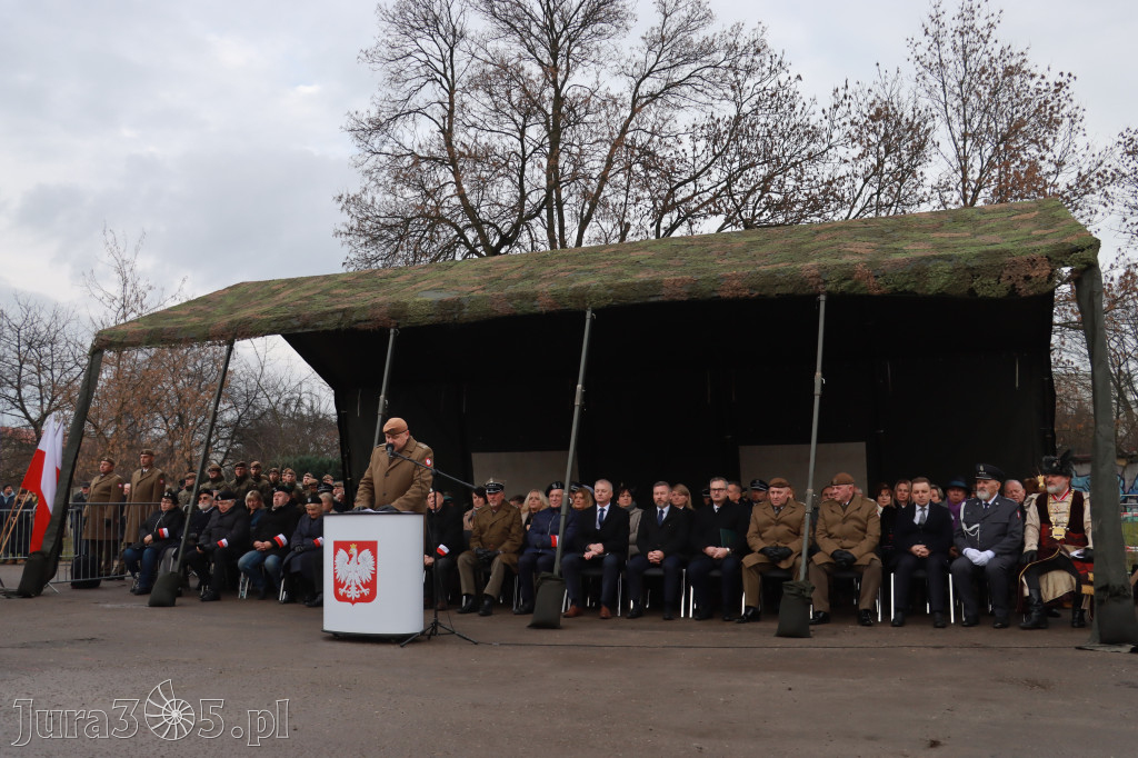 Fotorelacja: Uroczysta przysięga wojskowa 13. Śląskiej Brygady Obrony Terytorialnej w Myszkowie