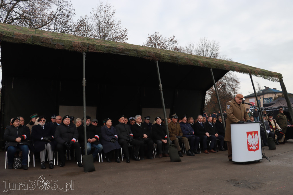 Fotorelacja: Uroczysta przysięga wojskowa 13. Śląskiej Brygady Obrony Terytorialnej w Myszkowie