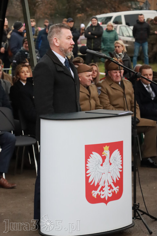 Fotorelacja: Uroczysta przysięga wojskowa 13. Śląskiej Brygady Obrony Terytorialnej w Myszkowie