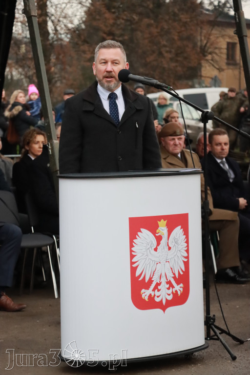 Fotorelacja: Uroczysta przysięga wojskowa 13. Śląskiej Brygady Obrony Terytorialnej w Myszkowie