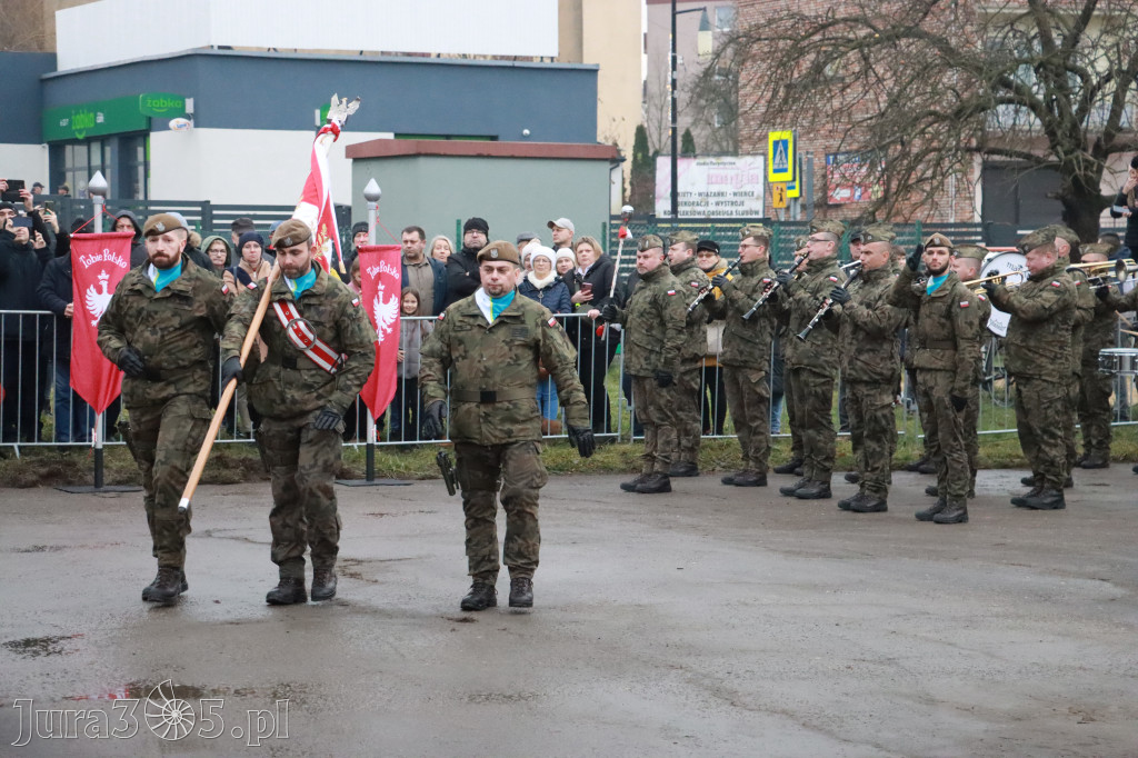Fotorelacja: Uroczysta przysięga wojskowa 13. Śląskiej Brygady Obrony Terytorialnej w Myszkowie