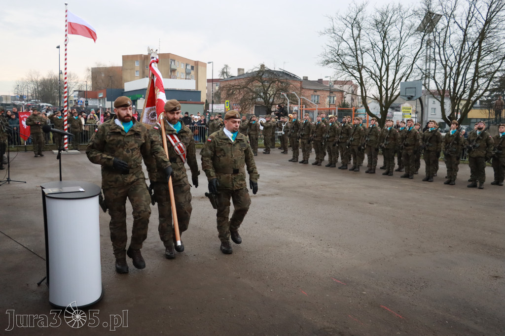 Fotorelacja: Uroczysta przysięga wojskowa 13. Śląskiej Brygady Obrony Terytorialnej w Myszkowie