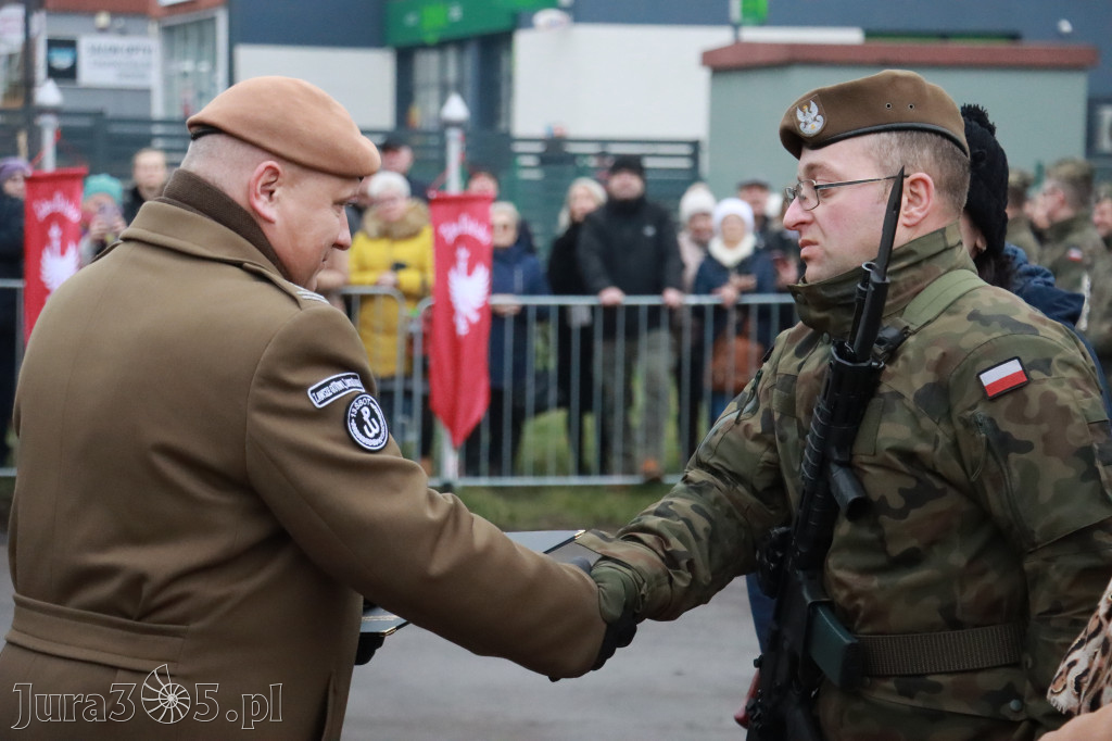 Fotorelacja: Uroczysta przysięga wojskowa 13. Śląskiej Brygady Obrony Terytorialnej w Myszkowie