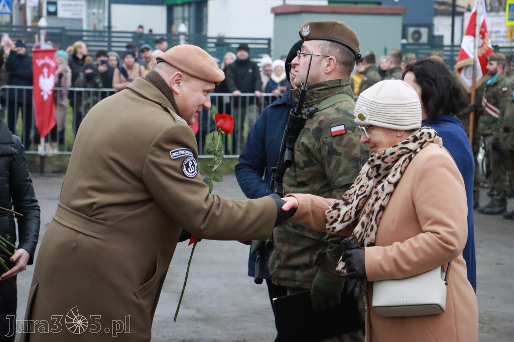 Fotorelacja: Uroczysta przysięga wojskowa 13. Śląskiej Brygady Obrony Terytorialnej w Myszkowie