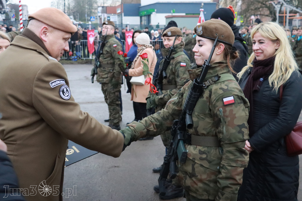 Fotorelacja: Uroczysta przysięga wojskowa 13. Śląskiej Brygady Obrony Terytorialnej w Myszkowie