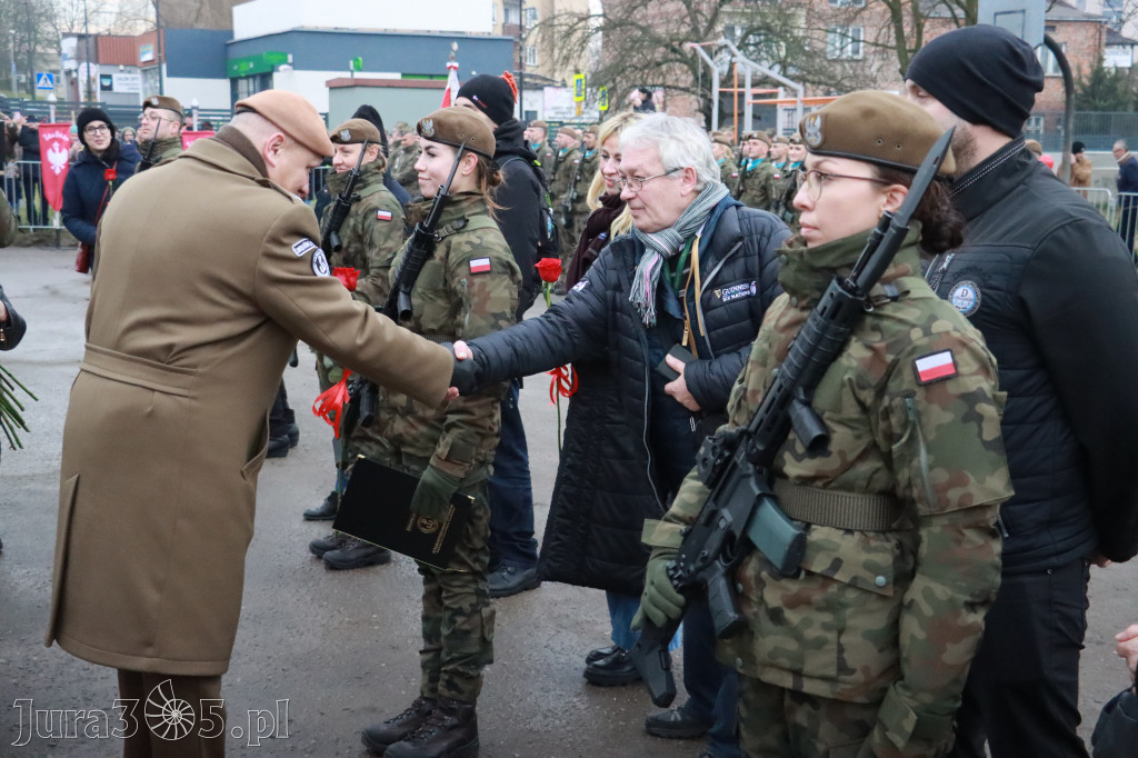 Fotorelacja: Uroczysta przysięga wojskowa 13. Śląskiej Brygady Obrony Terytorialnej w Myszkowie