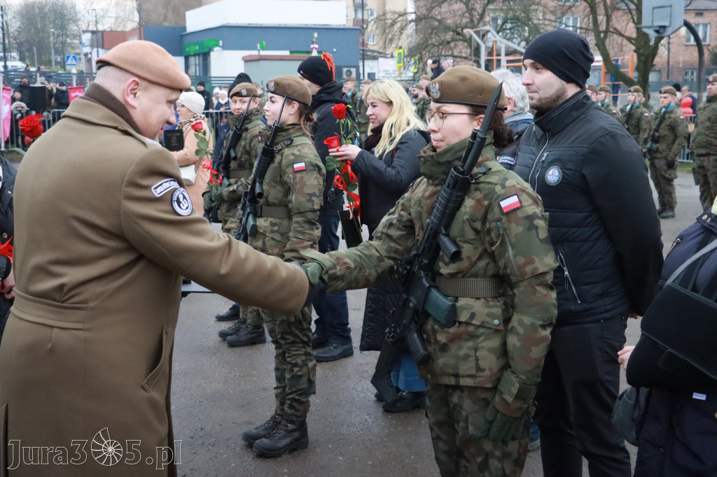Fotorelacja: Uroczysta przysięga wojskowa 13. Śląskiej Brygady Obrony Terytorialnej w Myszkowie