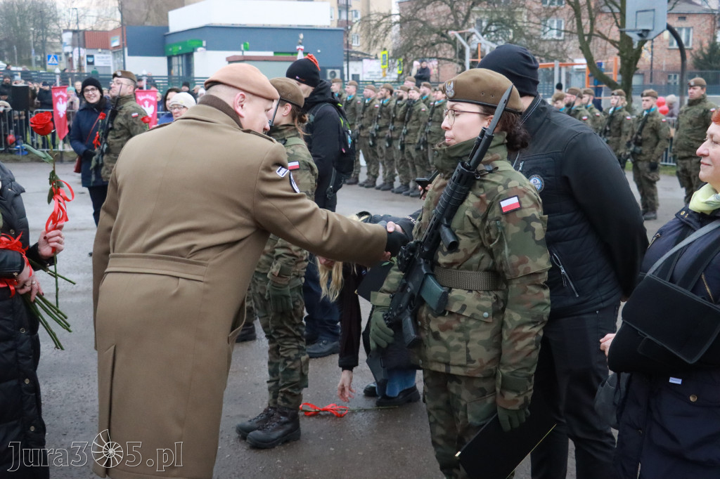Fotorelacja: Uroczysta przysięga wojskowa 13. Śląskiej Brygady Obrony Terytorialnej w Myszkowie