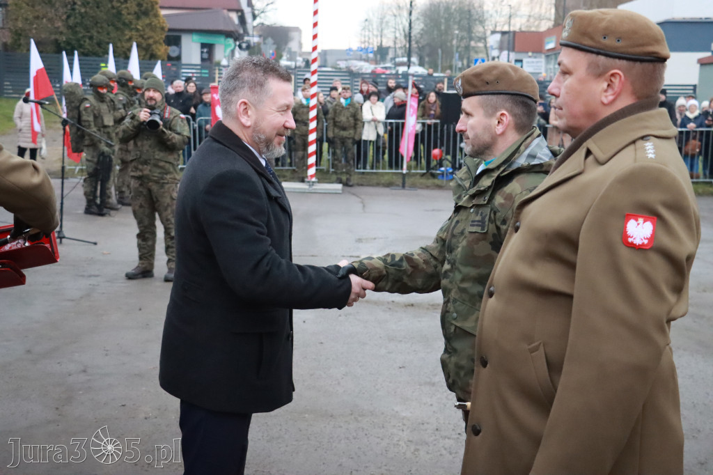 Fotorelacja: Uroczysta przysięga wojskowa 13. Śląskiej Brygady Obrony Terytorialnej w Myszkowie