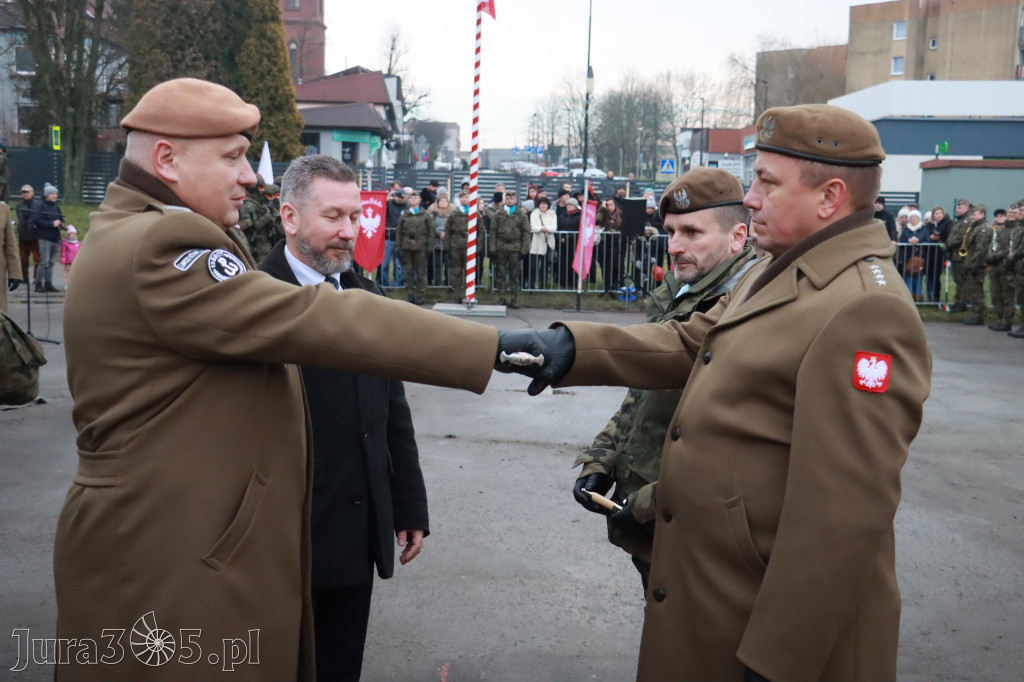 Fotorelacja: Uroczysta przysięga wojskowa 13. Śląskiej Brygady Obrony Terytorialnej w Myszkowie