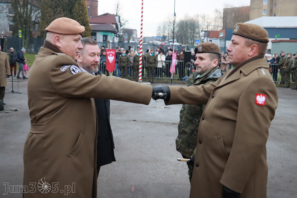 Fotorelacja: Uroczysta przysięga wojskowa 13. Śląskiej Brygady Obrony Terytorialnej w Myszkowie