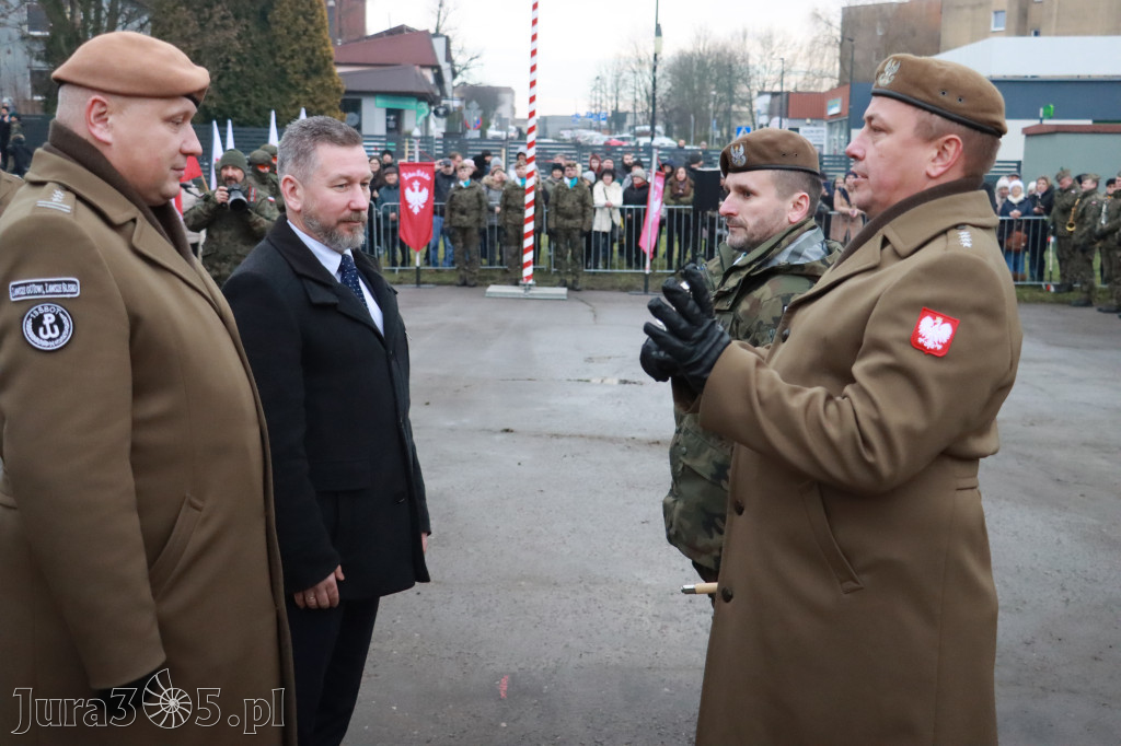 Fotorelacja: Uroczysta przysięga wojskowa 13. Śląskiej Brygady Obrony Terytorialnej w Myszkowie