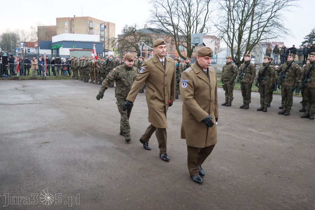 Fotorelacja: Uroczysta przysięga wojskowa 13. Śląskiej Brygady Obrony Terytorialnej w Myszkowie
