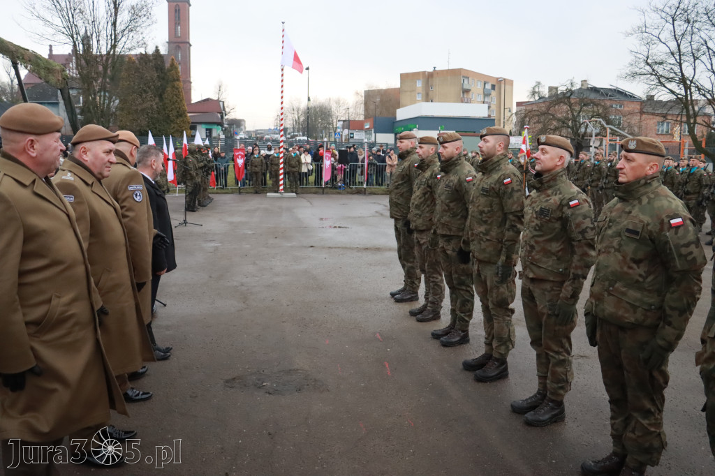 Fotorelacja: Uroczysta przysięga wojskowa 13. Śląskiej Brygady Obrony Terytorialnej w Myszkowie