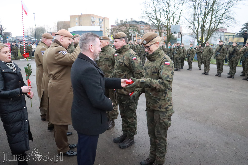 Fotorelacja: Uroczysta przysięga wojskowa 13. Śląskiej Brygady Obrony Terytorialnej w Myszkowie