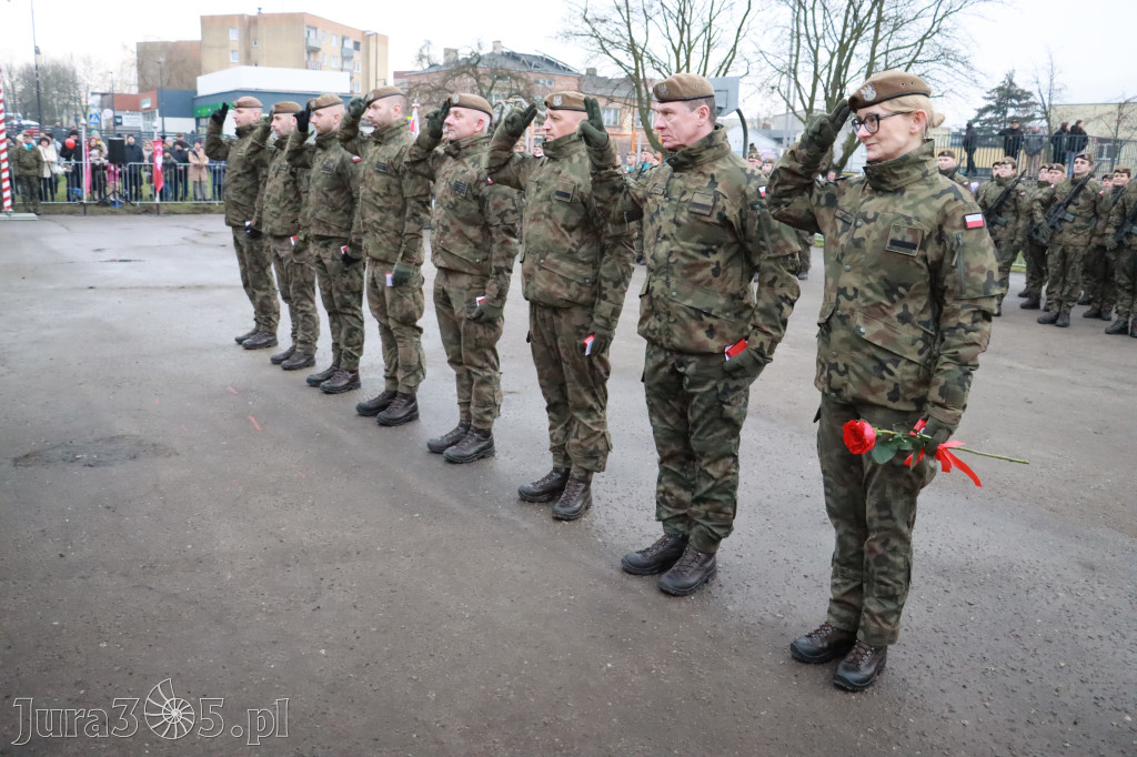 Fotorelacja: Uroczysta przysięga wojskowa 13. Śląskiej Brygady Obrony Terytorialnej w Myszkowie
