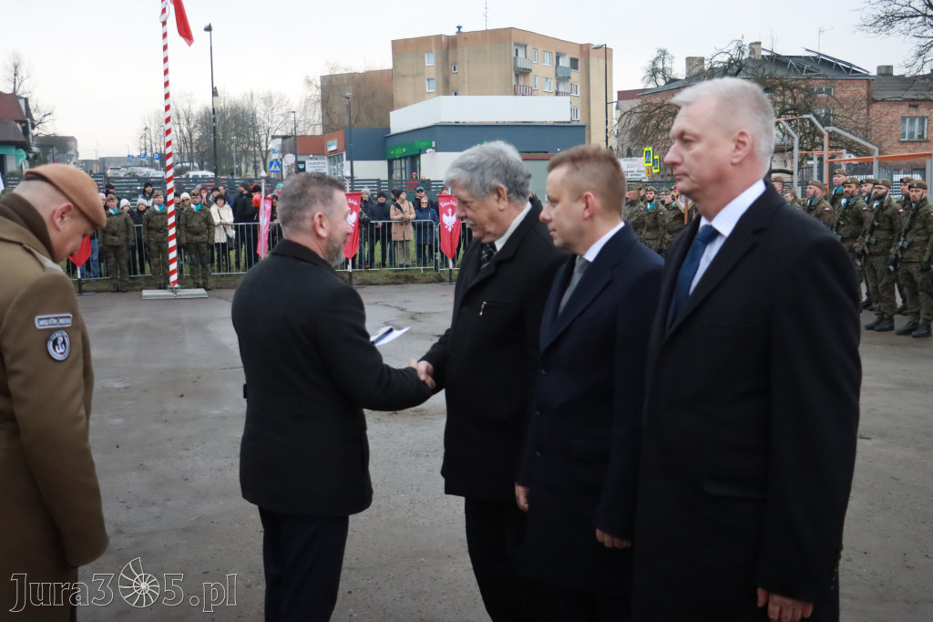 Fotorelacja: Uroczysta przysięga wojskowa 13. Śląskiej Brygady Obrony Terytorialnej w Myszkowie