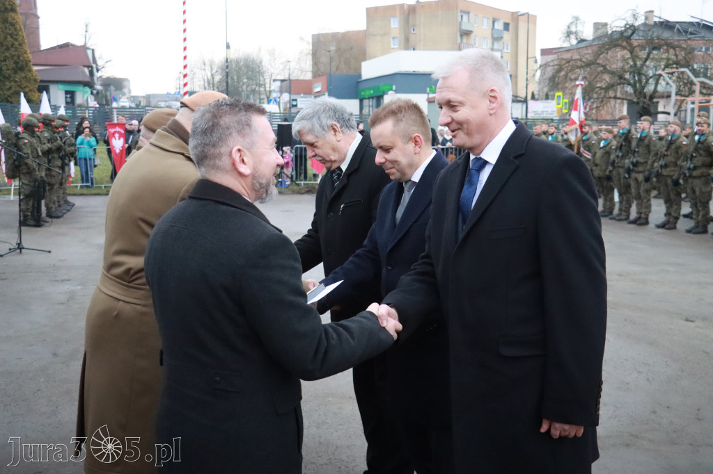Fotorelacja: Uroczysta przysięga wojskowa 13. Śląskiej Brygady Obrony Terytorialnej w Myszkowie