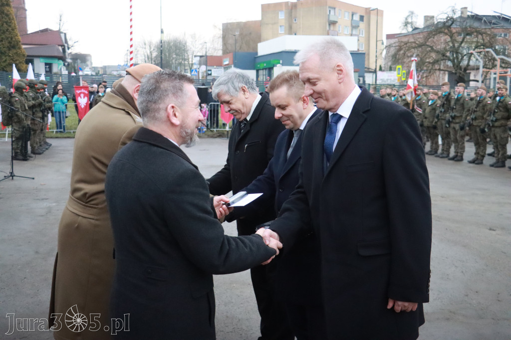 Fotorelacja: Uroczysta przysięga wojskowa 13. Śląskiej Brygady Obrony Terytorialnej w Myszkowie