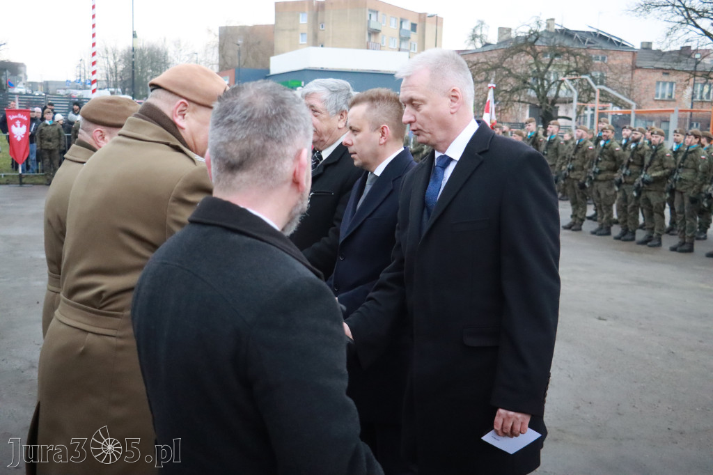 Fotorelacja: Uroczysta przysięga wojskowa 13. Śląskiej Brygady Obrony Terytorialnej w Myszkowie