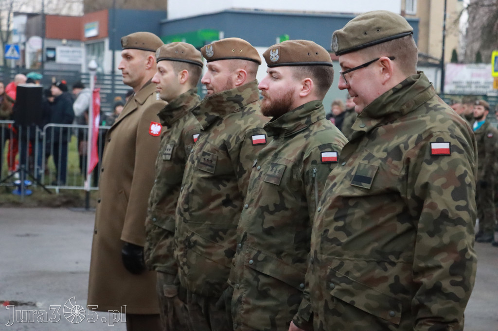 Fotorelacja: Uroczysta przysięga wojskowa 13. Śląskiej Brygady Obrony Terytorialnej w Myszkowie