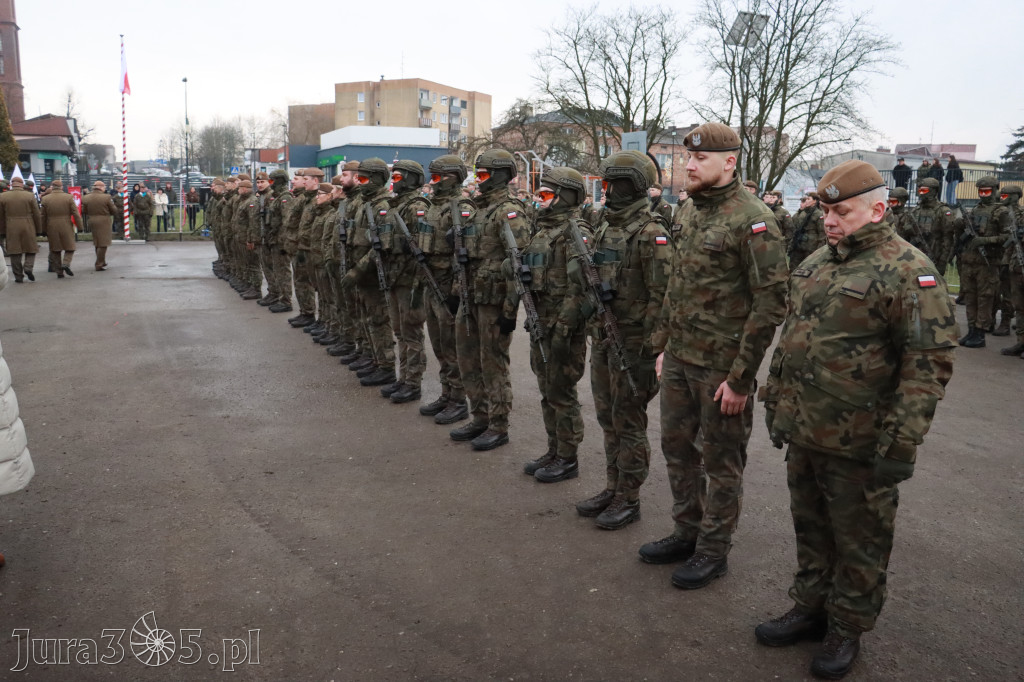 Fotorelacja: Uroczysta przysięga wojskowa 13. Śląskiej Brygady Obrony Terytorialnej w Myszkowie