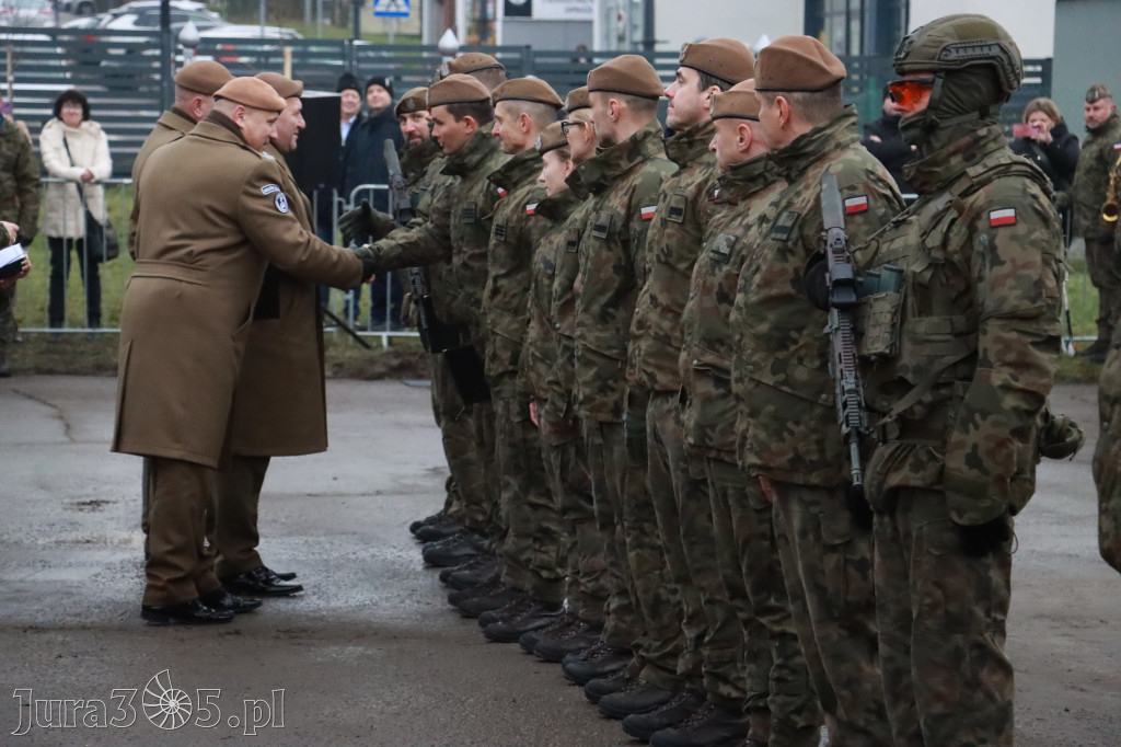 Fotorelacja: Defilada 13. Śląskiej Brygady Obrony Terytorialnej w Myszkowie