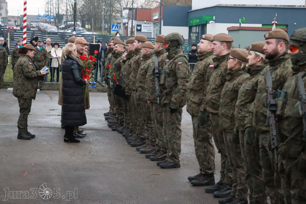Fotorelacja: Defilada 13. Śląskiej Brygady Obrony Terytorialnej w Myszkowie