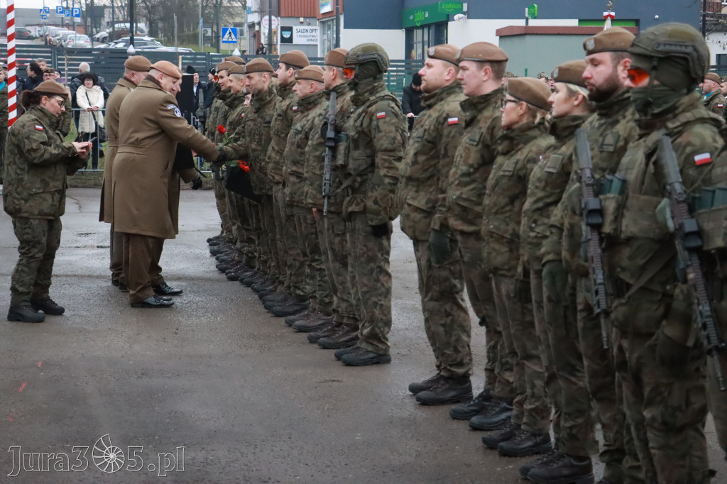 Fotorelacja: Defilada 13. Śląskiej Brygady Obrony Terytorialnej w Myszkowie