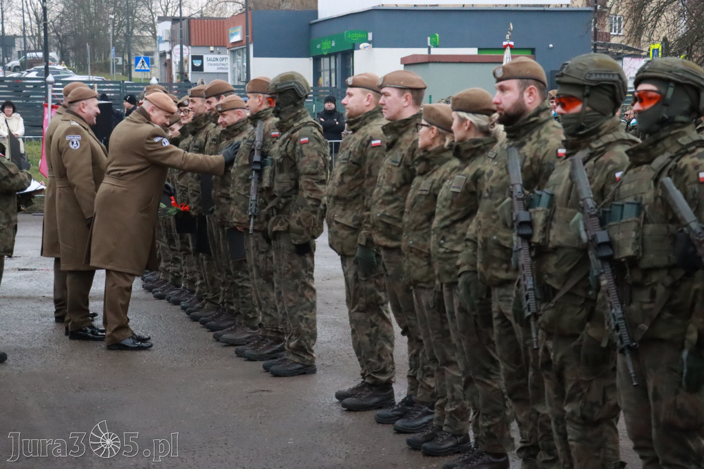 Fotorelacja: Defilada 13. Śląskiej Brygady Obrony Terytorialnej w Myszkowie