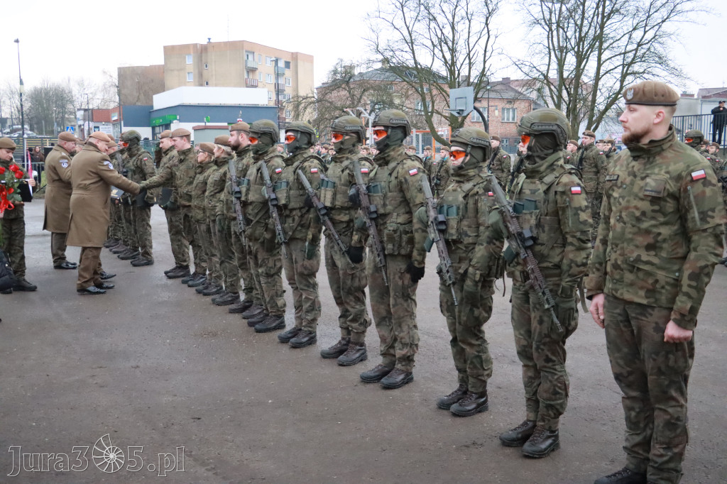 Fotorelacja: Defilada 13. Śląskiej Brygady Obrony Terytorialnej w Myszkowie