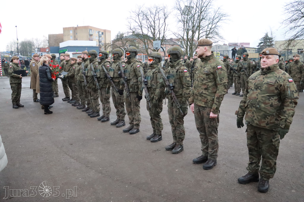 Fotorelacja: Defilada 13. Śląskiej Brygady Obrony Terytorialnej w Myszkowie